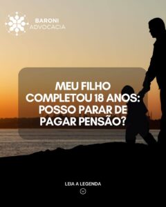 Maioridade e Pensão